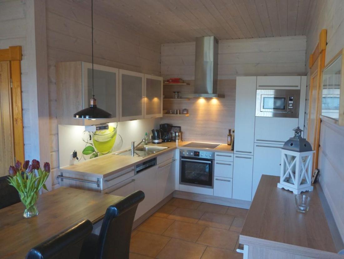 Ferienwohnung Im Blockhaus Rosenkranz Rathmannsdorf Kültér fotó