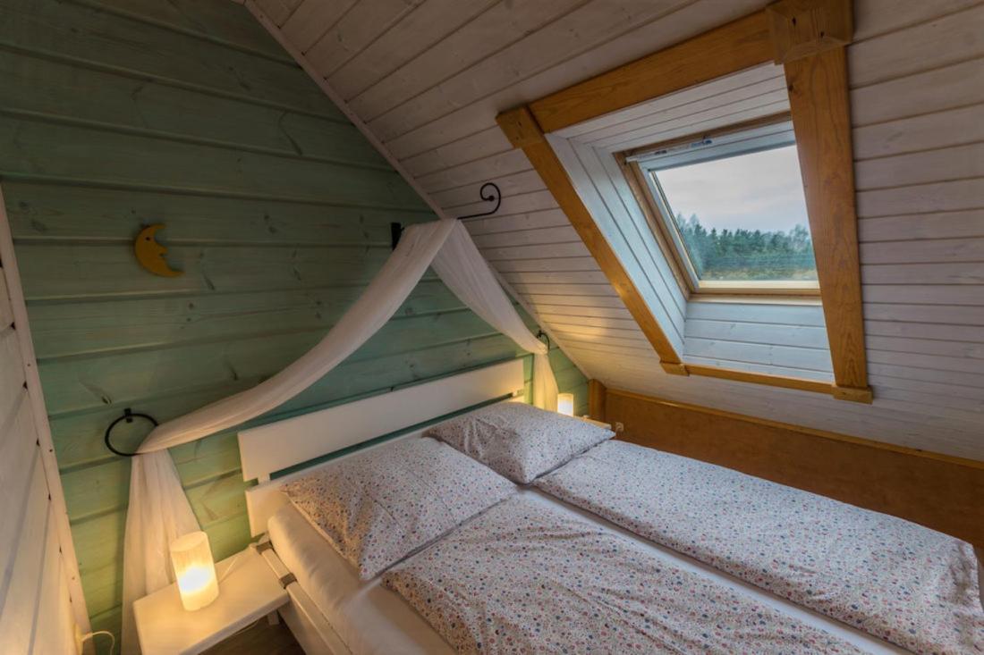 Ferienwohnung Im Blockhaus Rosenkranz Rathmannsdorf Kültér fotó